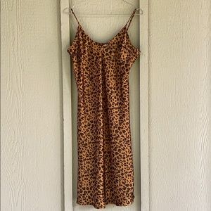 A New Day Cheetah Print Dress. Size M